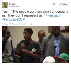 socialjusticekoolaid:  The Ferguson City Council convened for the first time since Mike Brown’s death, and proved that they literally give no fucks about what the community has to say. Added to their vague, paltry proposed reforms, seems real change