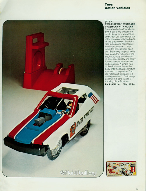 c86:Evel Knievel toys, Ideal 1974