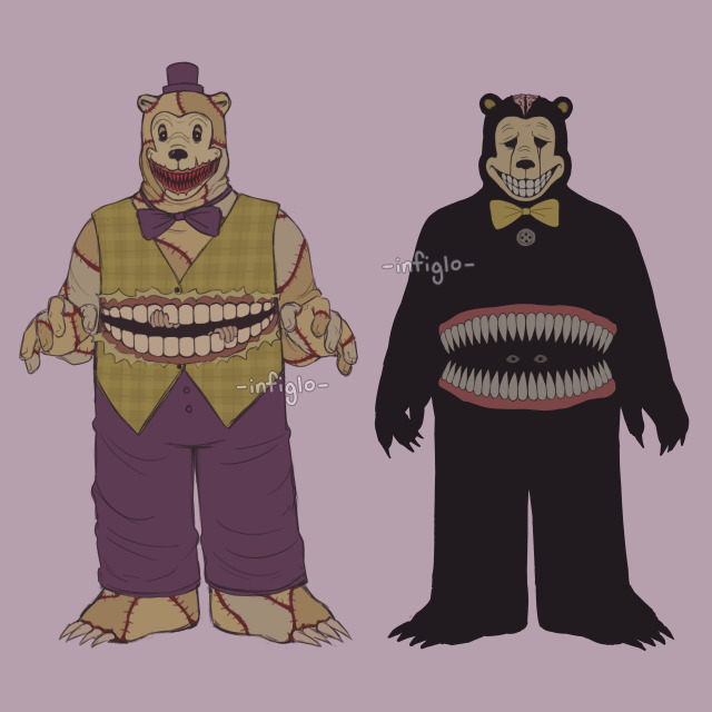 Fnaf 4 : Nightmare Fredbear  Fnaf, Nightmare, Fnaf drawings