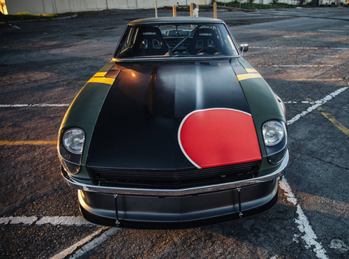 thetyrannosaur:hirocimacruiser:Zero fighter 570Z. LS1 powered S30 fairlady/datsun 240Z. The joystick