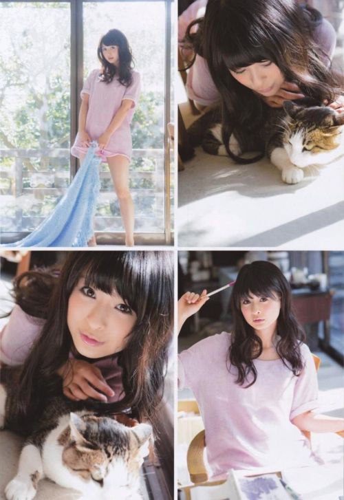 neptuneworks:  小木曽汐莉 (ひたすらAKB : SKEセクシー担当、小木曽汐莉「腰のクビレ具合が最高！！」※gif画像【SKE48/小木曽汐莉】から)