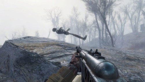 dreadbythesea:bubblybob:Shit you see in Fallout 4 : an examplelol I saw this too in my game