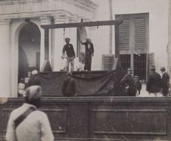 The hanging of two men in front of Batavia’s