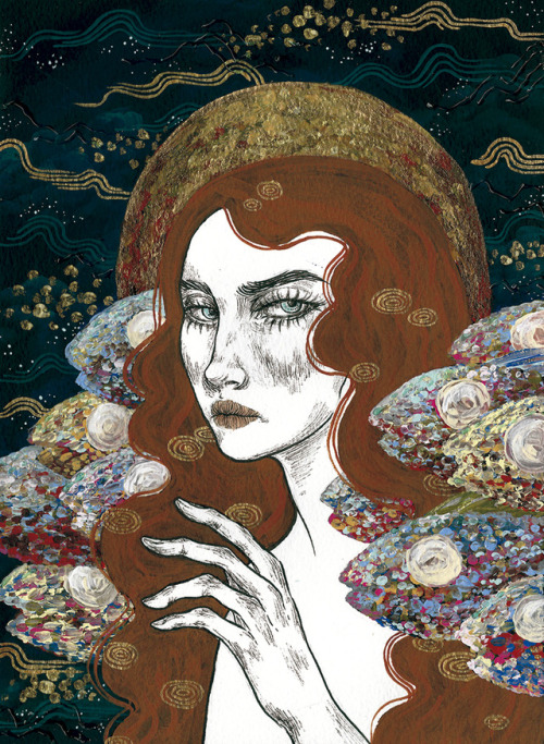 fernandamaya:M. XXXIOne of my favorites from the 40 I’ve done so farfind it as a print soon in here