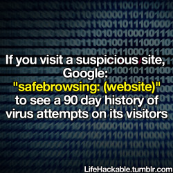 lifehackable:  More Computer Safety Tips Here 