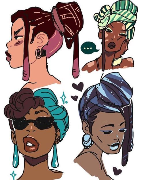 Black anime inspiration as seen on #Pinterest How cool is that?! #BlackGirlsRock #BeautifulInEverySh