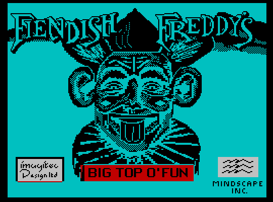 Fiendish Freddy’s Big Top of Fun (ZX Spectrum)