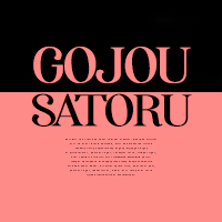 dailyanime: 200 x 200 Gojou Satoru icons