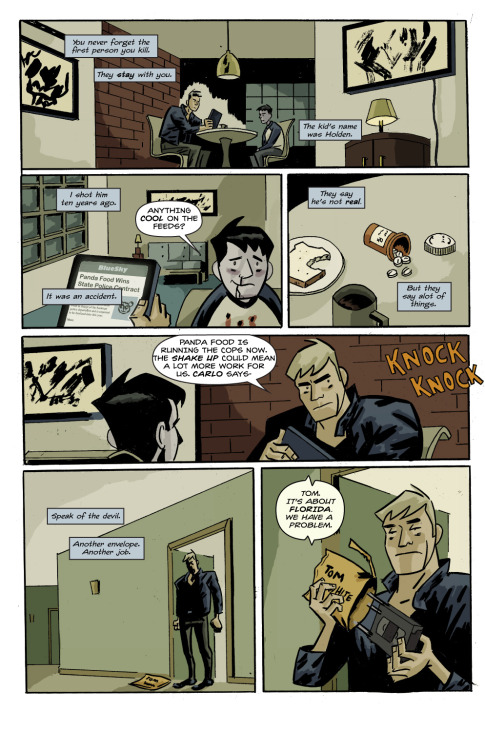 grissom:
“ Tom & Violence (2013)
Story by me, art by Phil Sloan. There’s a Tom and Violence pitch that was nearly completed. Hoping one day to return to it.
Originally appeared on Ryan Ferrier’s ReadChallenger.com
Download a PDF.
”
Eric Grissom and...