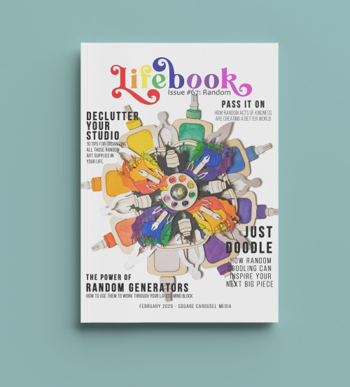 Challenge 142: Lifebook Magazine-Issue #67-“Random”: The Mandala of CreativityFor this particular ch