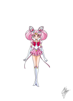 silvermoon424:  Chibi Moon and her Asteroid