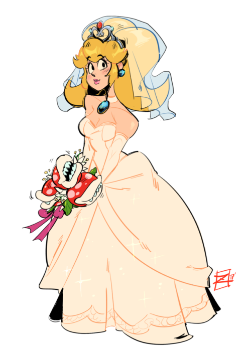 zkaijuraptor: Excited for Mario Odyssey. Princess Peach look goregoues in that wedding outfit! <3 <3 <3