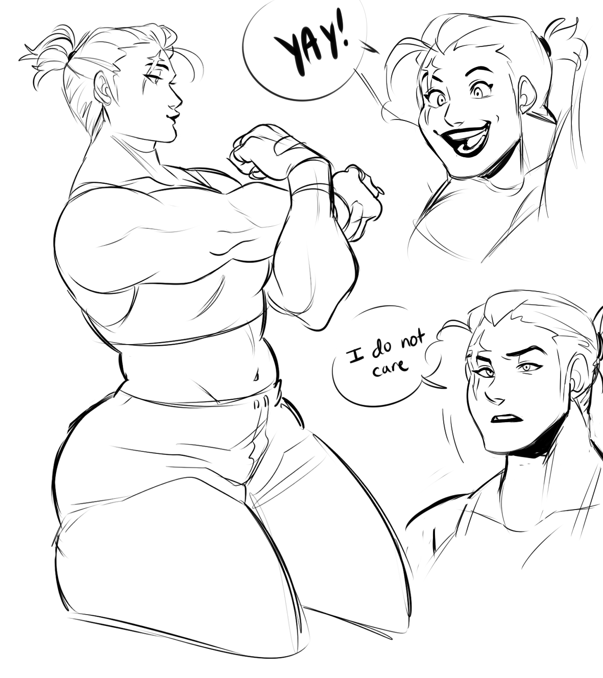 brideake:  some old doodles i never posted 