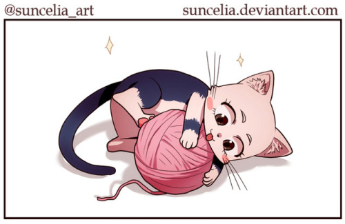 suncelia-art:  Kacchan and Uraracat