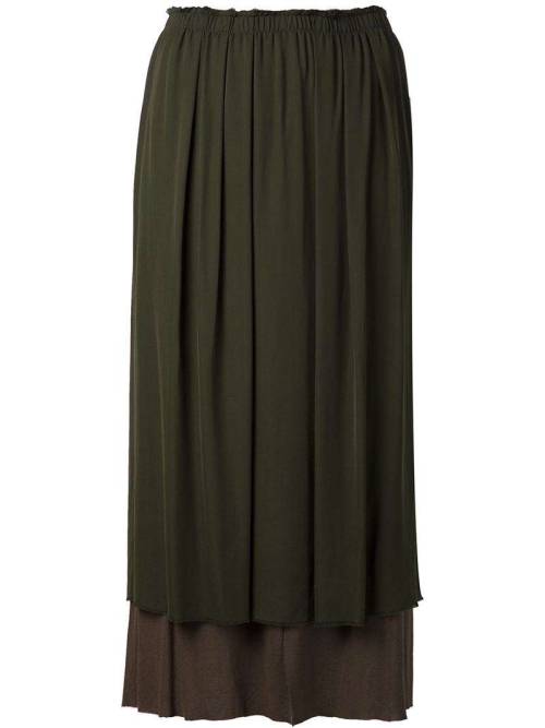 RAQUEL ALLEGRA layered skirt