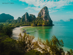 macelliottmedia: Bright Tropics of Krabi | Railay Beach, Thailand  Mac Elliott Media 