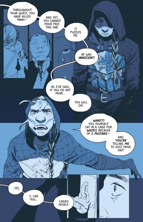qiow: one day i;ll have made every major dao quest reaction into comic form