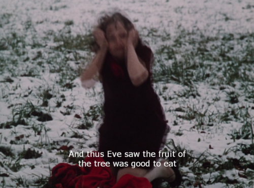 oldfilmsflicker:Fruit of Paradise, 1970 (dir. Věra Chytilová)