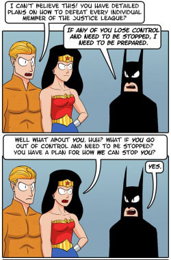 elitegeekalphasquad:  How to stop Batman from Dorkly.I think it’s funny and thought I’d share.
