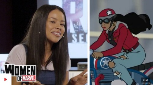  ‘Marvel Rising’ Star Cierra Ramirez Takes Pride in Representation on Women of Marvel Ci