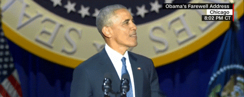 yahooentertainment: President Obama takes the stage for his farewell address 