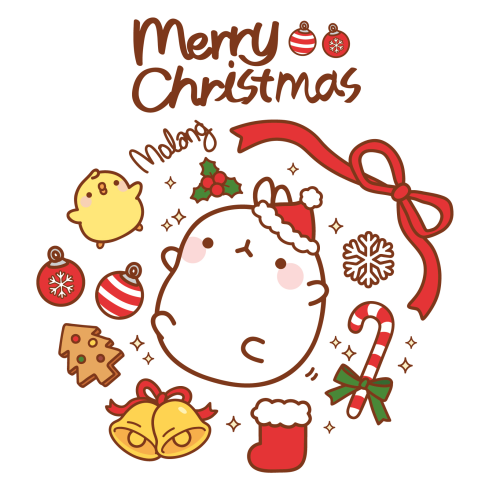 molang-official:MERRY CHRISTMAS EVERYONE! 