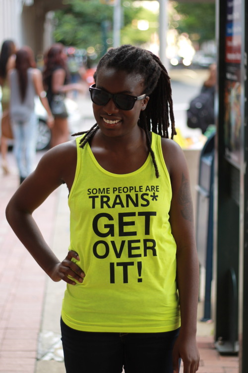 legalizetrans: Check out our new “Some people are trans*&ldquo; tank tops! Snag one at le