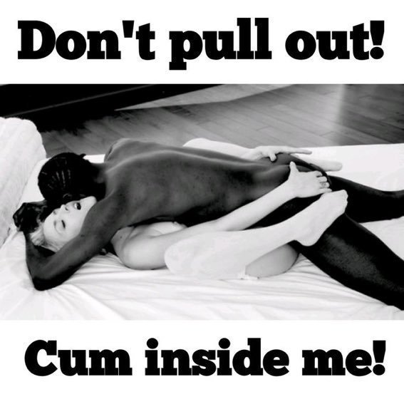 daddy4submissiveslut:  Us black bulls never pull out 