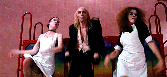 madeline-kahn:  Dancing in Film:The Rocky Horror Picture Show (1975) dir. Jim SharmanChoreography