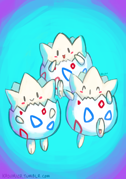 kasumicr:Day 21. Favorite baby Pokemon: Togepi.