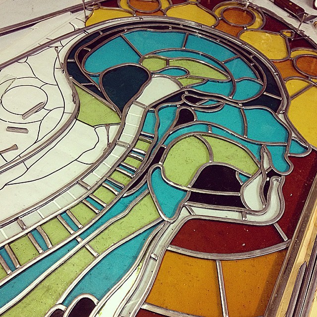 instagram:   Illuminating the Craft of Stain Glass with @annahitahessami To see more