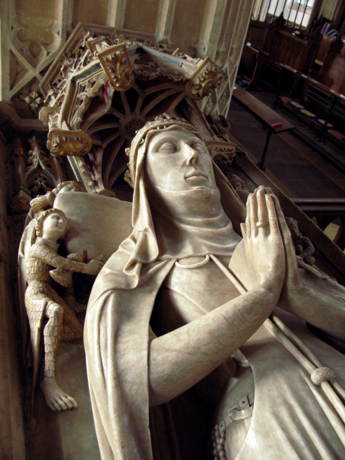 Alabaster monument to Alice de la Pole (1404-1475), Duchess of Suffolk