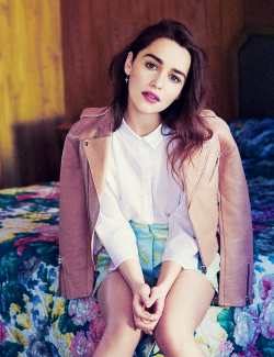 saoirseronan:  Emilia Clarke for Glamour