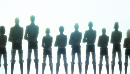 arminismywaifu:  you-wish-you-had-this-url:  CAN WE TALK ABOUT HOW SNK HAS CANNON LESBIANS  AND A CHARACTER WITHOUT A CONFIRMED GENDER  THE 104TH’S TOP GRADUATING SOLDIER WAS A WOC THE TOP TEN GRADUATES WERE ALMOST EQUALLY MALE AND FEMALE (4 girls/6