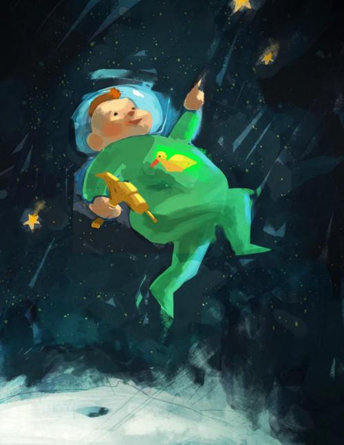 Duck Onesie. 30 minute speed paint. http://zeldadevon.com/blog/ 