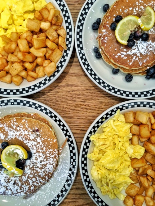 Lemon Blueberry Poppyseed Pancakes