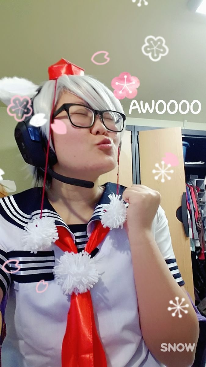 wolf-girls-going-awoo:  wolf-girls-going-awoo: My friend and streamer did a school