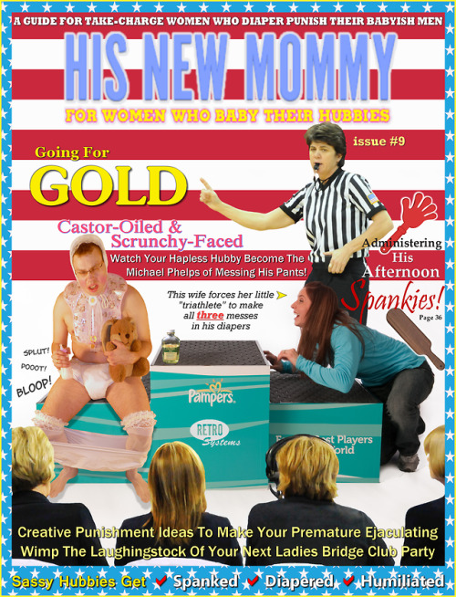 Pampers Olympics (His New Mommy - Issue 9)*Another homage I made in honor of WhAP! (Women Who Admini
