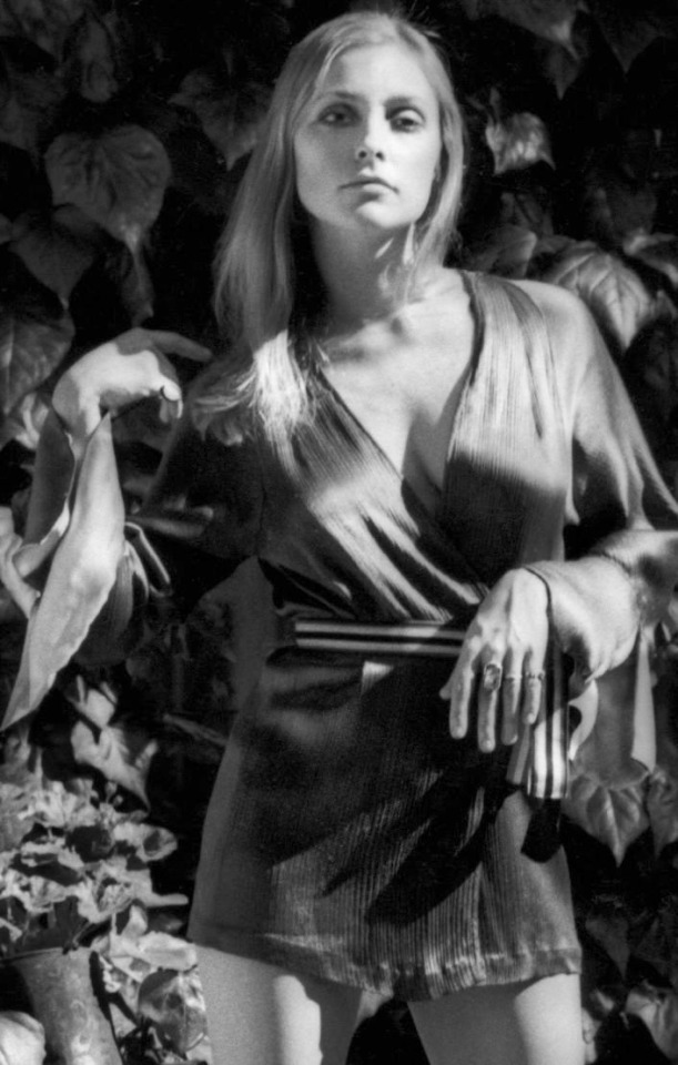 Sharon Tate, photographed in Beverly Hills by Ellen Graham. 1968.