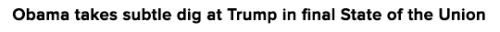 micdotcom:Watch: President Obama then uttered three words to make sure Donald Trump got the message.