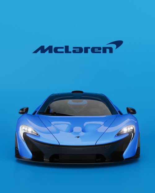 [19.02.2022] _ BLUE BOLIDE . . . #c4d #mclaren #3dart #automotive #supercars #mclarenp1https://www