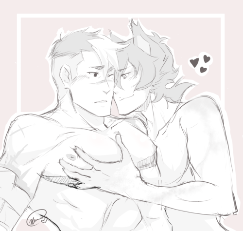 biblicacelestia: Sheith Week Day 6- Dark Shiro/ Galra Keith .So I went with Galra Keith. Could have 