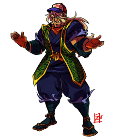 zkaijuraptor:    I love this ninja grandpa. Zeku is pretty cool!  