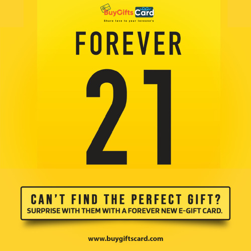 Buy Forever 21 Gift Cards & eGift Cards