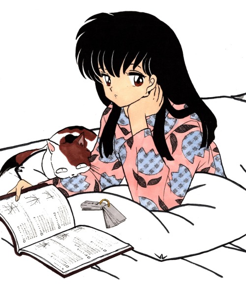 kagomeforever: Manga colored by Kalene A. @colorfullykalene  This is my very late InuVember Day 1.  