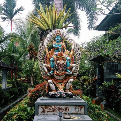 Vishnu on Garuda, Bali