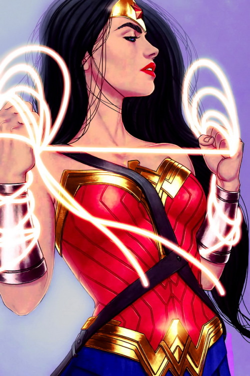 batmaneveryway:Wonder Woman by Jenny Frison