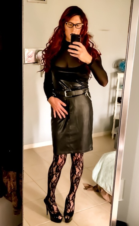 Leather and lace