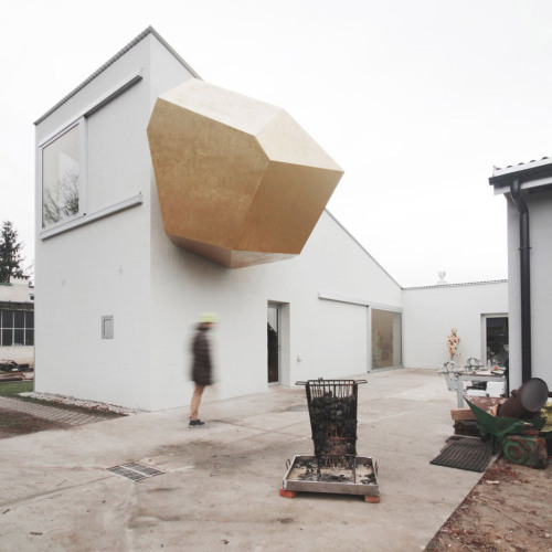 Studio of Polish sculptor Pawel Althamer by Dezeen.