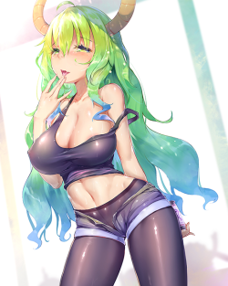 a-titty-ninja-with-a-water-gun:  Lucoa by Dκ. SêηìЁ๑ Permission to reprint was given by the artist ✔.